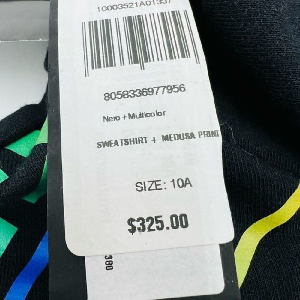 Versace Girls Hoodie Medusa Greca Logo size 10 girls - Picture 4 of 4